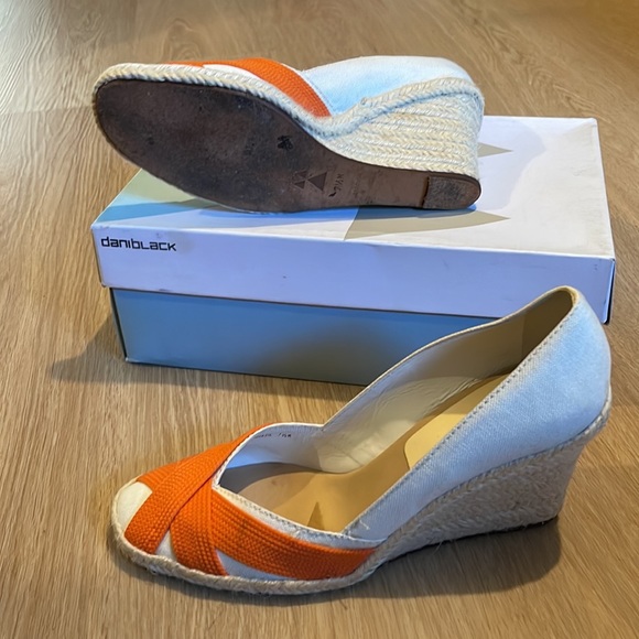 Dani Black Women's Gem Canvas Espadrille 7.5 - Picture 2 of 9